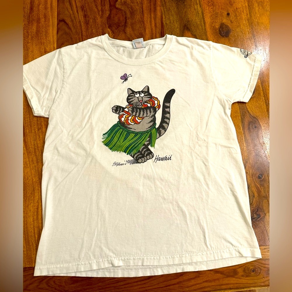 Hawaii Crazy Shirts Kliban Hula Cat